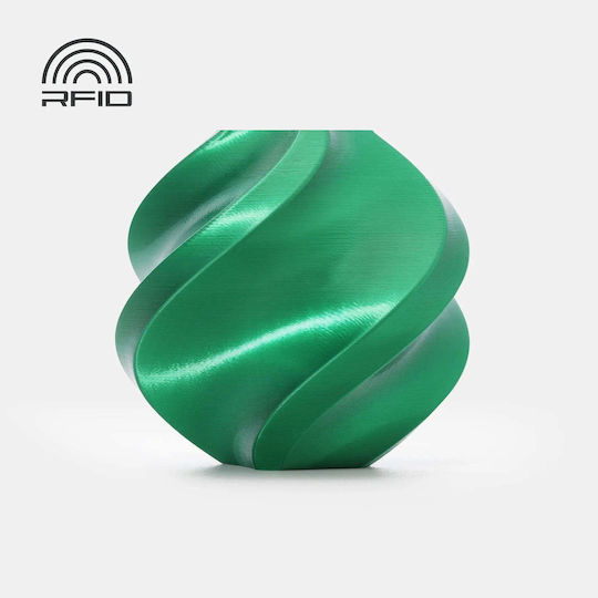 Bambu Lab PLA 3D Printer Filament 1.75mm Candy Green 1kg 1τμχ (Spool)