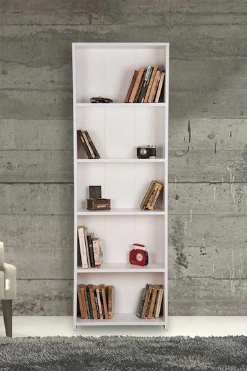 Βιβλιοθήκη Λευκή 56x20x169εκ.