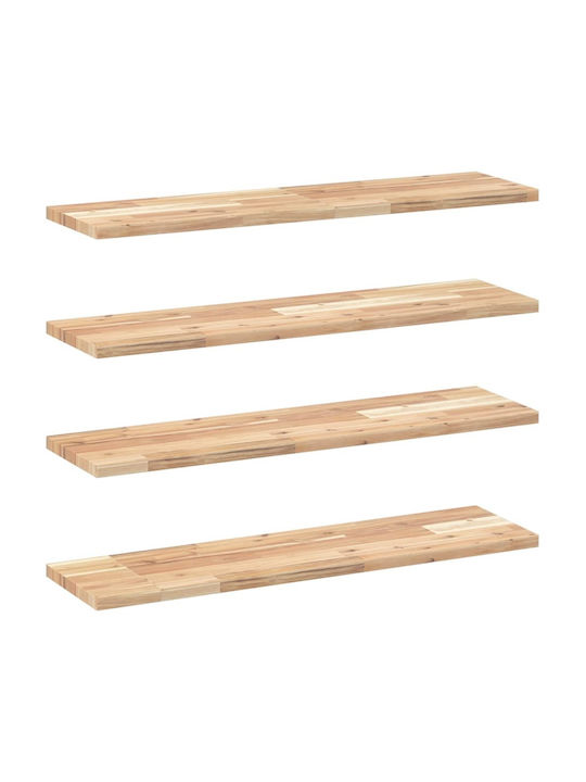 Βιβλιοθήκες Ακακίας (4τμχ) 80x20x2εκ.