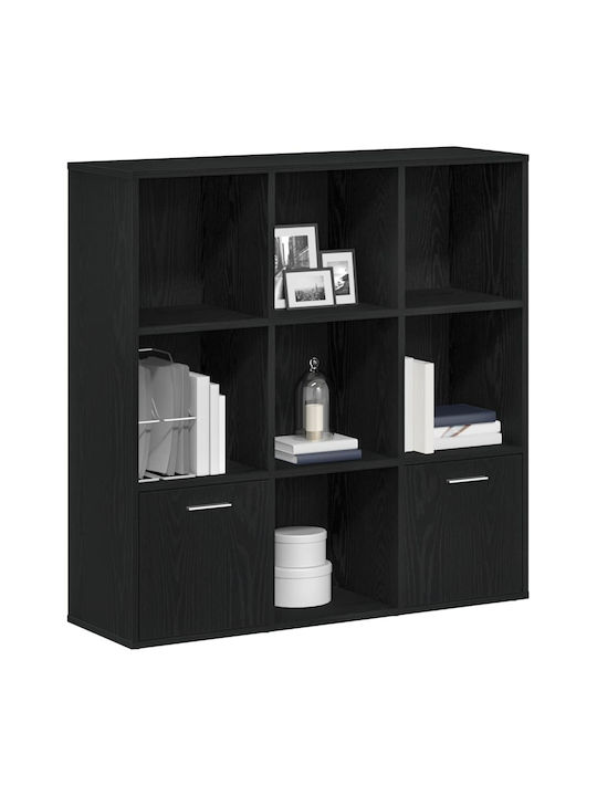 Βιβλιοθήκη Μαύρη Δρυς 98x29x97.5εκ.