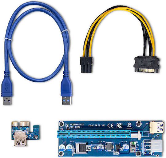 Qoltec Riser-Karte Für Vertikale Montage 55507