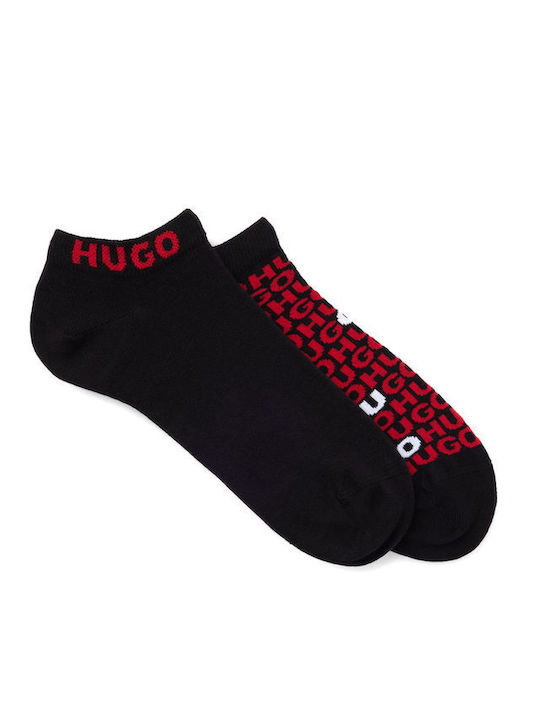Hugo Ανδρικές Κάλτσες Μαύρο 2Pack