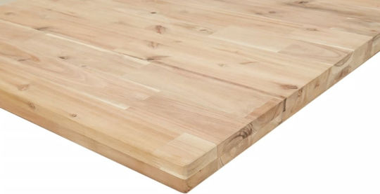 Етажерка Raw Масивна Акациева Дървесина 60x20x4см