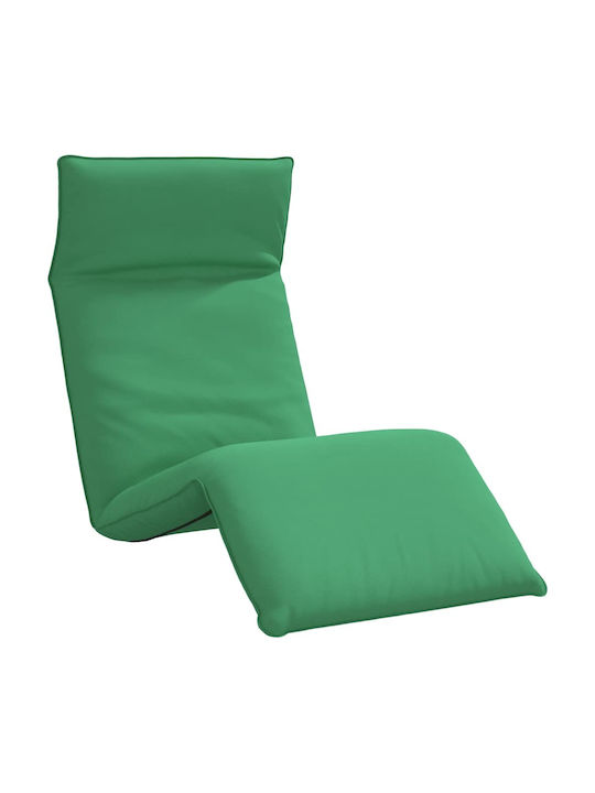 Multifunctional Bean Bag Sunbed Waterproof Green 175x54x8.5cm