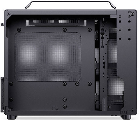 Jonsplus Z20 Gaming Mini Tower Κουτί Υπολογιστή με Πλαϊνό Παράθυρο Μαύρο