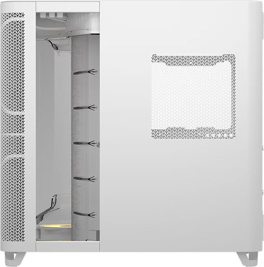 Corsair AIR 5400 RS-R ARGB Геймърско Midi Tower Компютърна Кутия със Страничен Прозорец Бяла