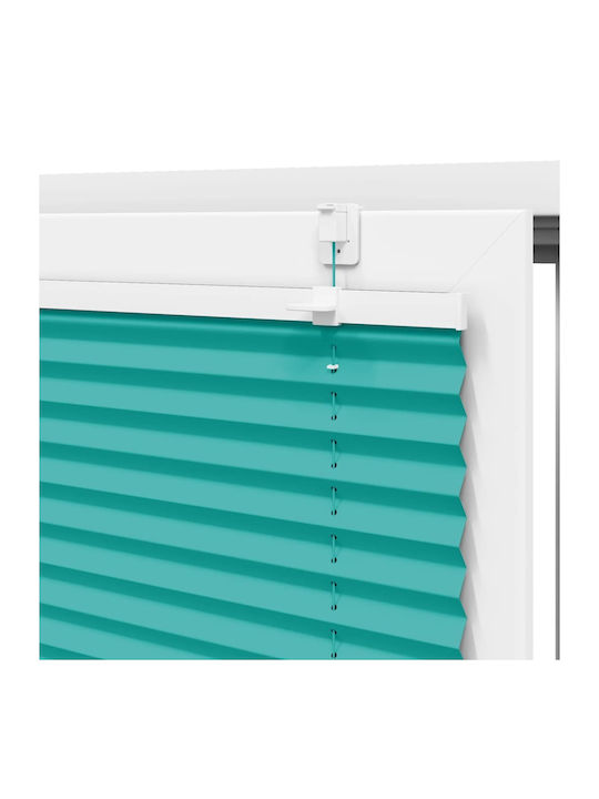 vidaXL Fabric Blind in Petrol Blue Colour W80xH100cm