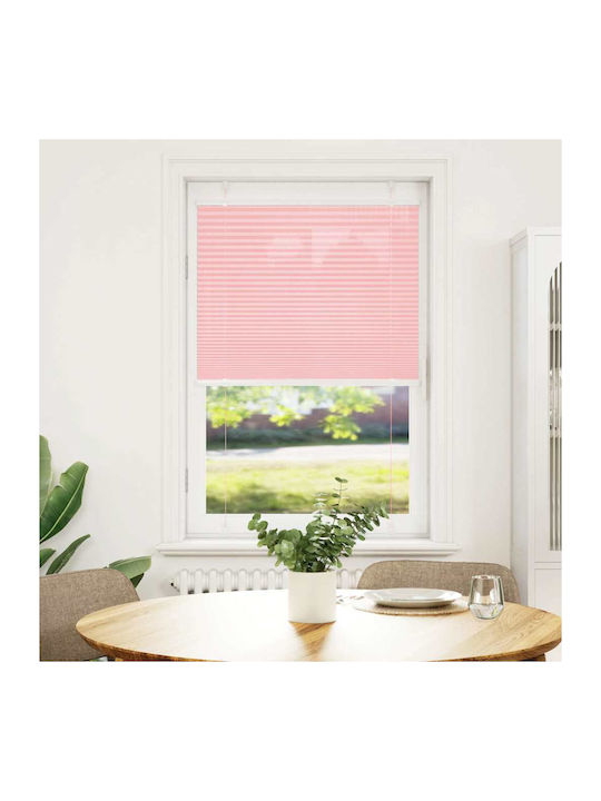 vidaXL Fabric Blind in Pink Colour W75xH100cm