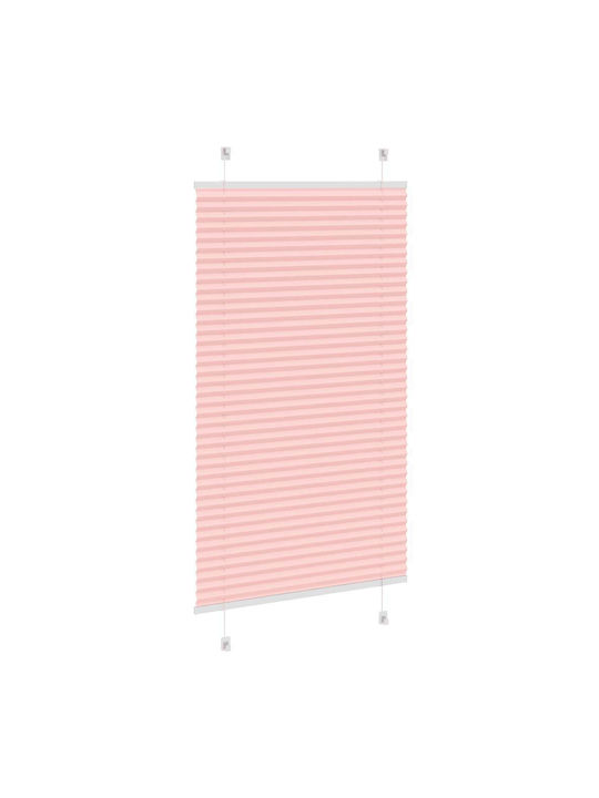 vidaXL Fabric Blind in Pink Colour W75xH100cm