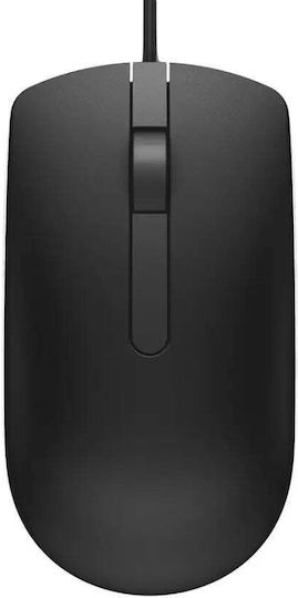 Dell MS111 Ενσύρματο Ποντίκι Μαύρο