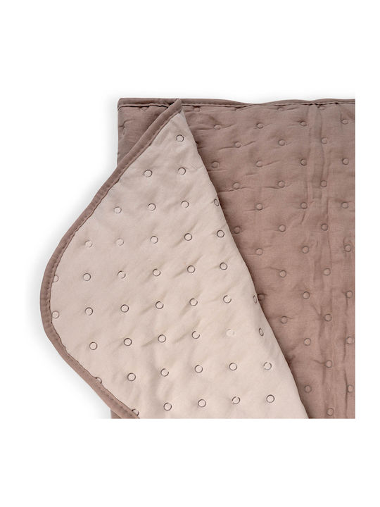 Easy Home Κουβερλί Μονό Microfiber Μπεζ 160x220cm
