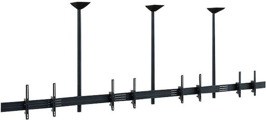 Hagor Compronents Series - Mounting Kit Βάση Τηλεόρασης Οροφής έως 65" και 160kg Μαύρο