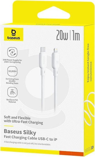 Baseus Lightning To Usb C Cable 1m White