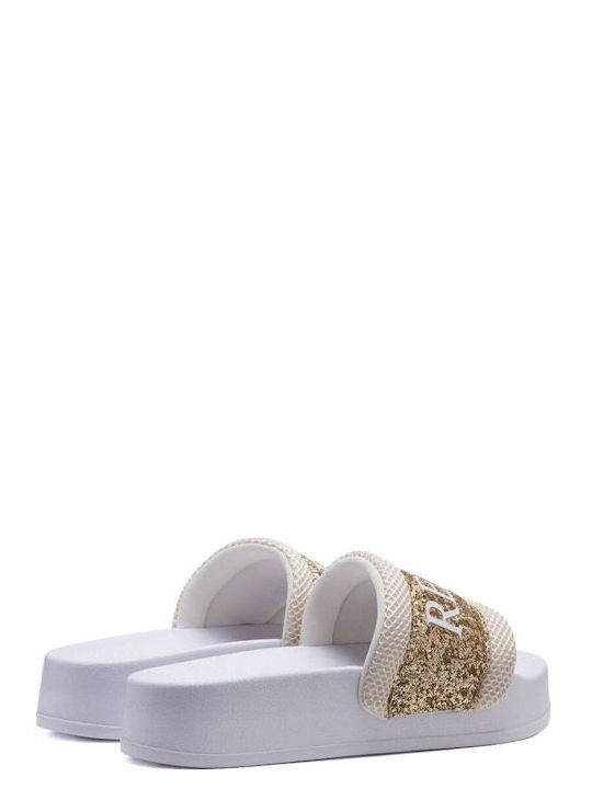 Lotty Flip Flops in White Colour