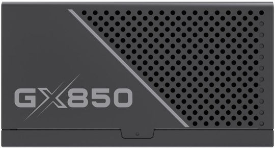GameMax GX850 PRO 850W Черно Захранващо Блокче За Компютър Пълен Модул 80 Plus Gold