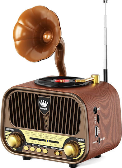 MD-1319BT Retro Tischplatte Radio mit Bluetooth und USB