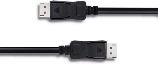 Qoltec Cable DisplayPort male - DisplayPort male 5m Black (50455)