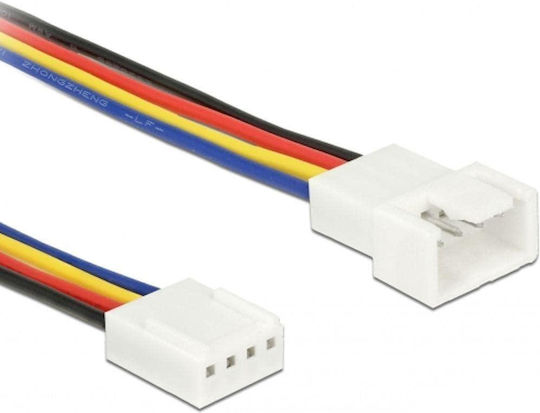 DeLock 4-Pin pwm - 4-Pin pwm Cablu 0.7m Multicolor (85363)