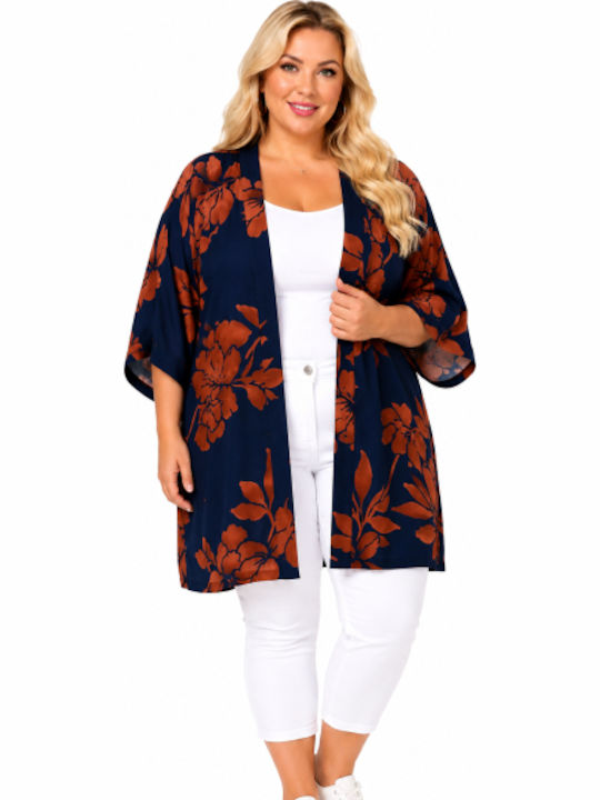 Damen Strickjacke Dunkelblau SH-64935-26CA-MBLES