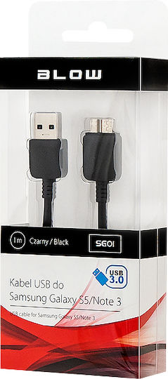 Blow Fresh Wave Микрофон USB Настолен за Вокали в Черен Цвят