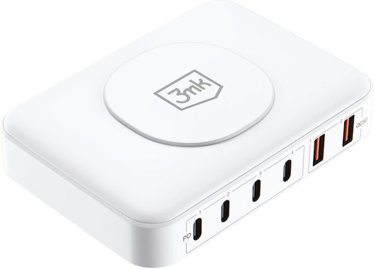 3MK USB-C Universal Laptop Charger 100W 20V 5A with Detachable Power Cable