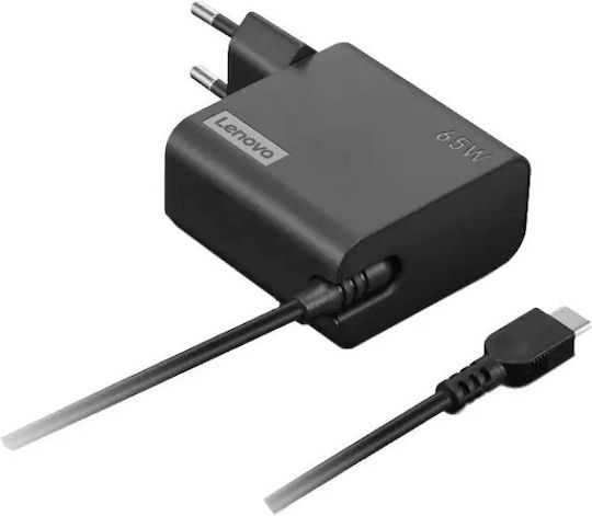 Lenovo USB-C Laptop Charger 65W 20V 1.5A for Lenovo with Detachable Power Cord