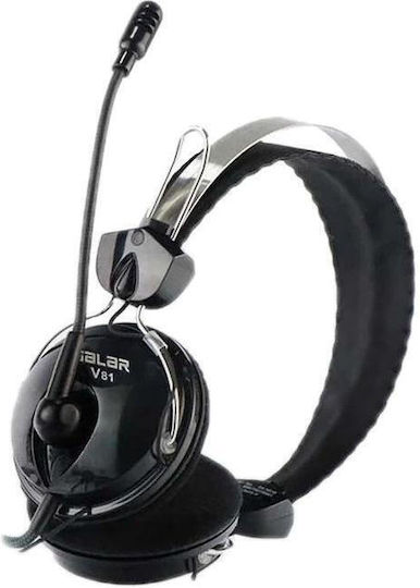 Somic Salar V81 Căști On Ear cu Fir Negre