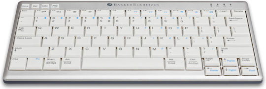 Bakker Elkhuizen UltraBoard 950 Πληκτρολόγιο Αγγλικό US Λευκό