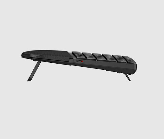 HP 680 Comfort Безжично Само клавиатура Английски US Черен