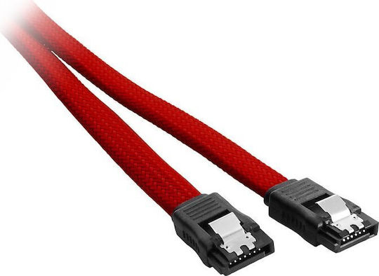 Cablemod 7-Pin SATA III to 7-Pin SATA III Cable 30cm Red (CM-CAB-SATA-N30KR-R)