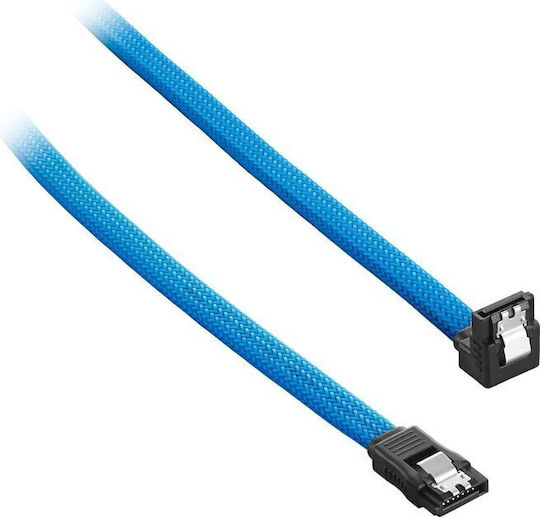 Cablemod 7 pini SATA III - 7 pini SATA III Cablu 60cm Albastru (CM-CAB-RSAT-N60KLB-R)
