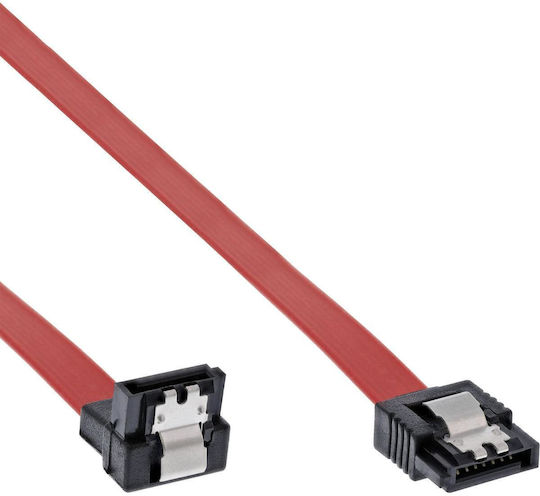 InLine IDE - IDE Cable 30cm Κόκκινο (27703V)