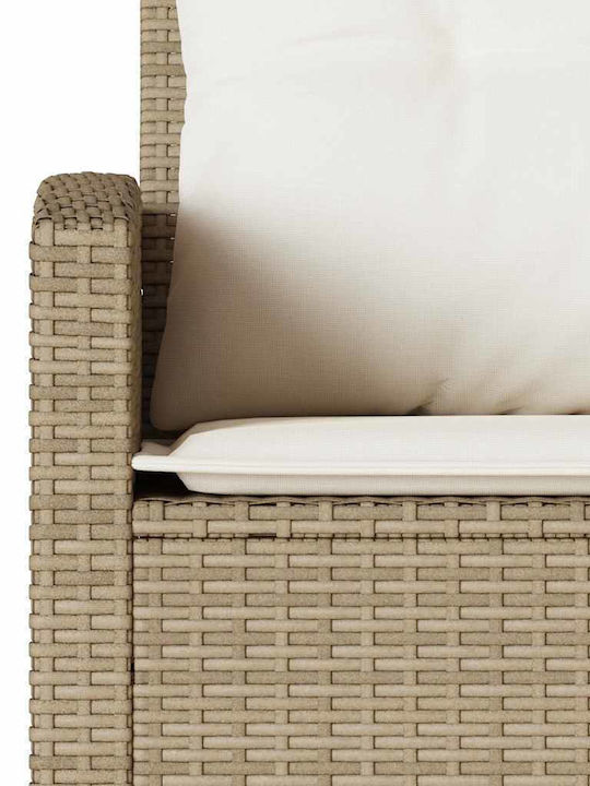 Outdoor Corner Sofa Rattan With Cushions