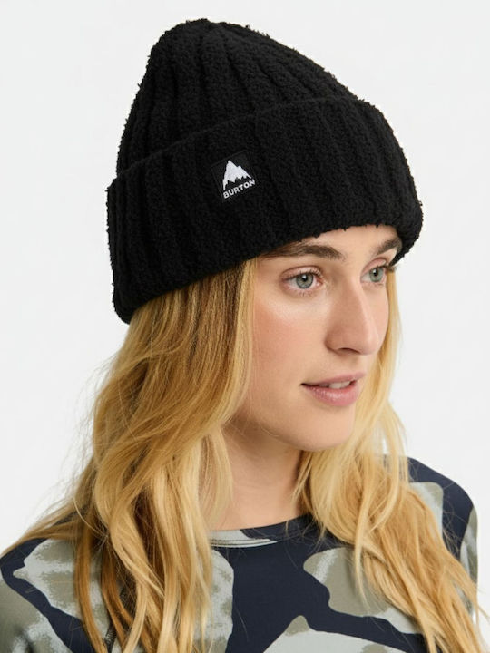 Beanie Unisex Strickmütze in Schwarz