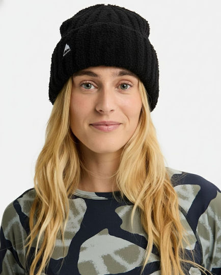 Beanie Unisex Knitted Beanie in Black Colour