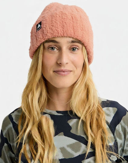 Beanie Unisex Σκούφος Πλεκτός σε Χρυσό χρώμα