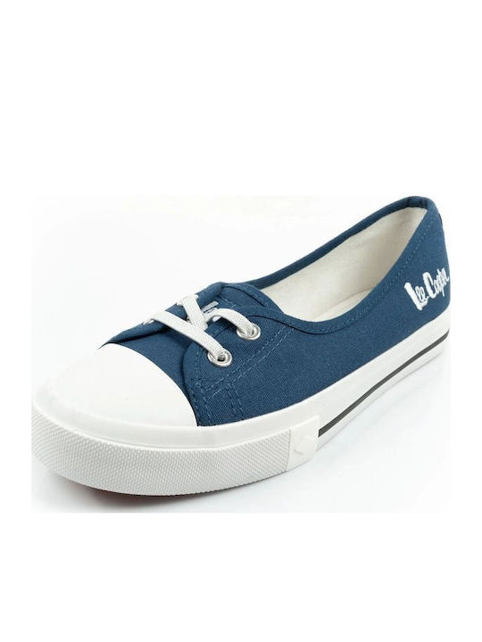 Γυναικεία Slip-On Πάνινα Μπλε