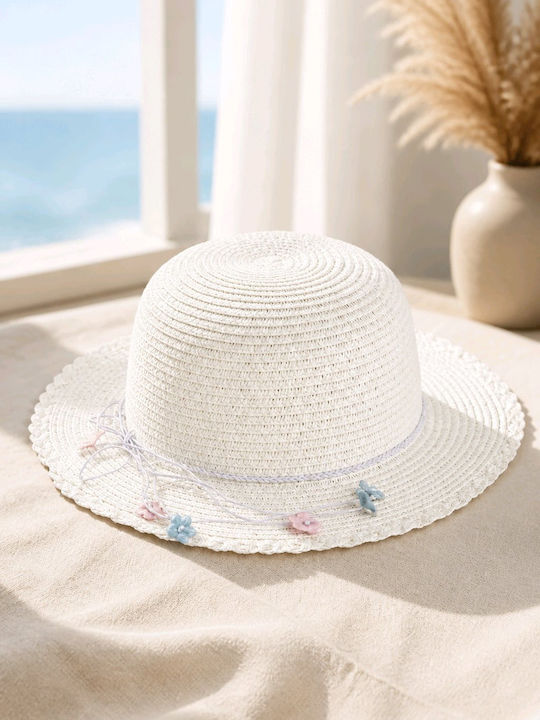 Beltipo Women's Wicker Hat White G-KAPELA-010-E41(5223)