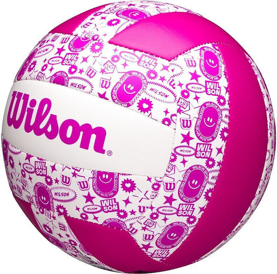 Μπάλα Beach Volley Wilson Stamp Vb Purple White Wv4007503xbof