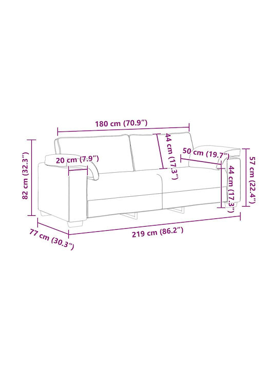 Living Room Furniture Set 3-Seater & 2-Seater