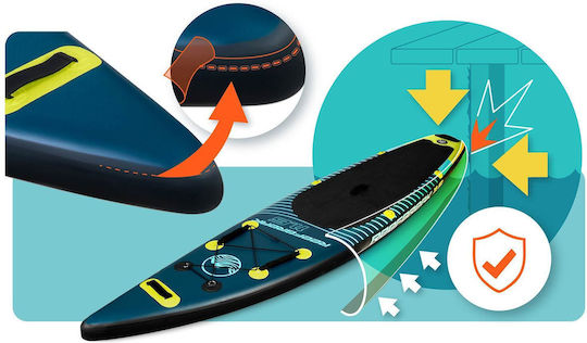 NEO Sport Reefbreak Inflatable SUP Board with Length 3.5m Blue
