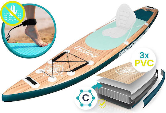 NEO Sport Reefbreak Aufblasbare SUP Board mit Länge 3.5m Beiges
