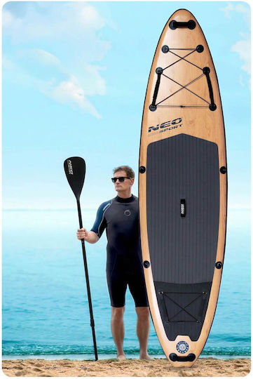 NEO Sport Aquasurf Aufblasbare SUP Board mit Länge 3.2m Beig