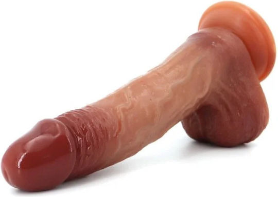 STD Ρεαλιστικό Dildo με Βεντούζα