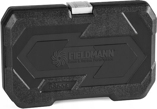 Fieldmann Fieldmann Ratschen- und Steckschlüssel-Set 1/4" 53 Stück