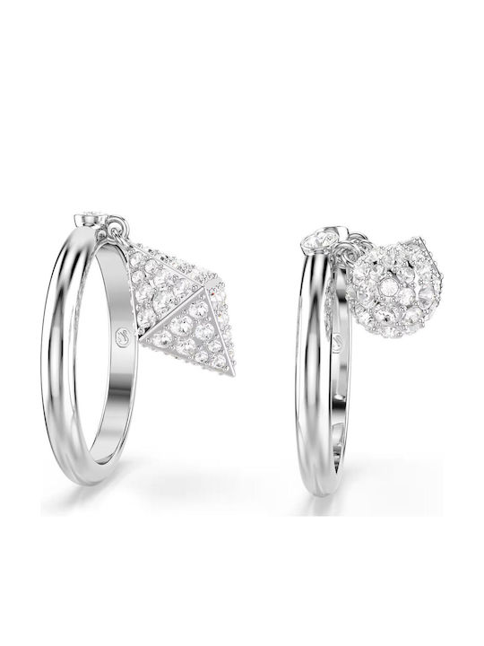 Swarovski Inel de Damă cu Pietre din Oțel