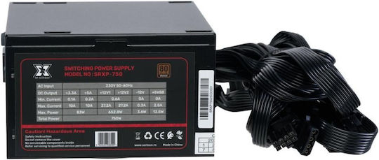 Serioux 750W Black Power Supply Full Wired 80 Plus Bronze (SRXP-750)