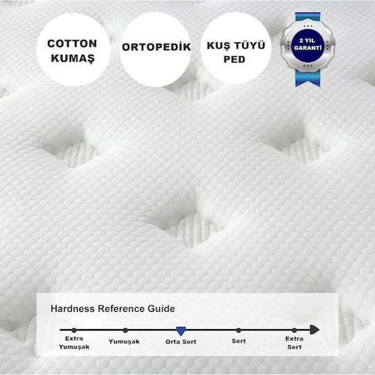 SteweHome Orthopedic Crib Mattress 75x180+24cm SteweHome Orthopedic Crib Mattress 75x180+24cm
