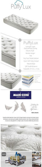 SteweHome Orthopedic Crib Mattress 65x95+24cm