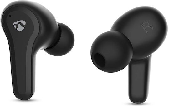 Nedis Fully Hybrid In-ear Casti Bluetooth Handsfree Cu Husă De Încărcare Negru
